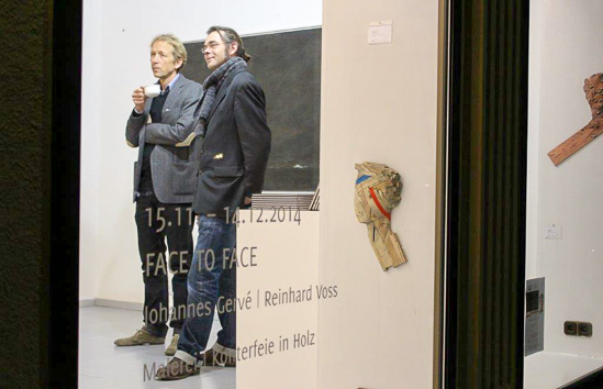 Johannes Gerv&eacute; | Reinhard Voss: FACE TO FACE