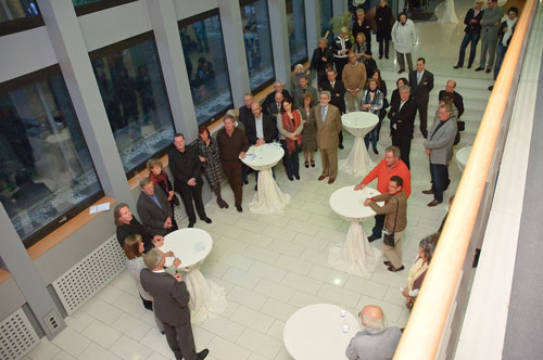 AVU AG, Ausstellungser&ouml;ffnung ELECTION TRAP | Harald Wolff